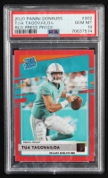 Tua Tagovailoa 2020 Donruss #302 RR RC (PSA 10) at PristineAuction.com