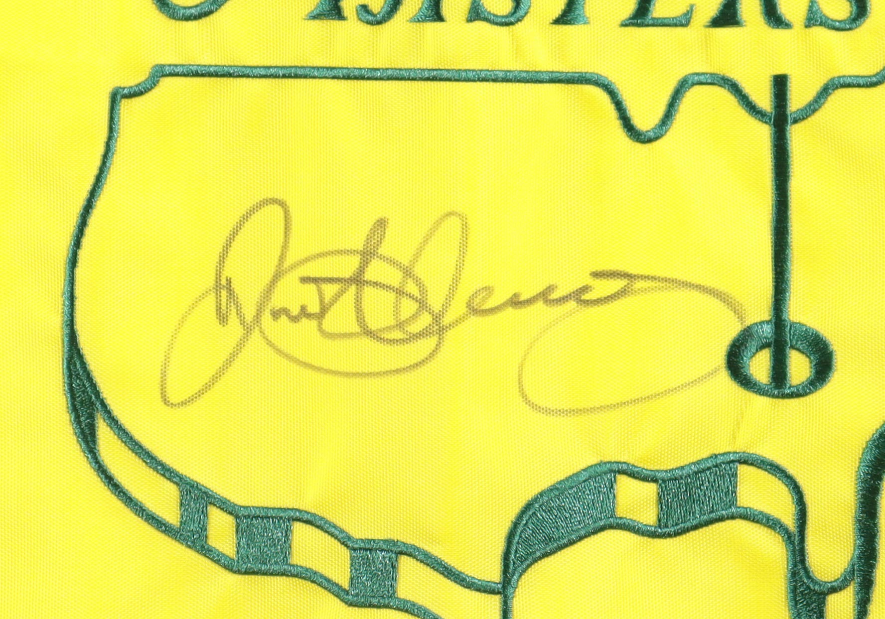 Rory McIlroy 2025 Masters Golf Flag (JSA) at PristineAuction.com Rory McIlroy 2025 Masters Golf Flag (JSA) at PristineAuction.com