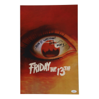 Ari Lehman Signed "Friday the 13th" 11x17 Photo Inscribed "Jason is Watching!" & "Jason 1" (JSA) at PristineAuction.com