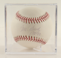 Tom Seaver Signed OML Baseball In Display Case Inscribed "HOF 92" (Steiner) at PristineAuction.com
