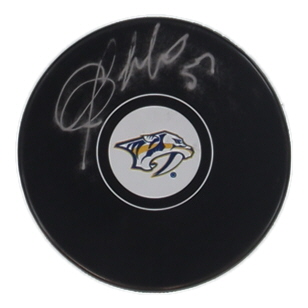 Dante Fabbro Signed Predators Logo Hockey Puck (Fanatics) at PristineAuction.com Dante Fabbro Signed Predators Logo Hockey Puck (Fanatics) at PristineAuction.com