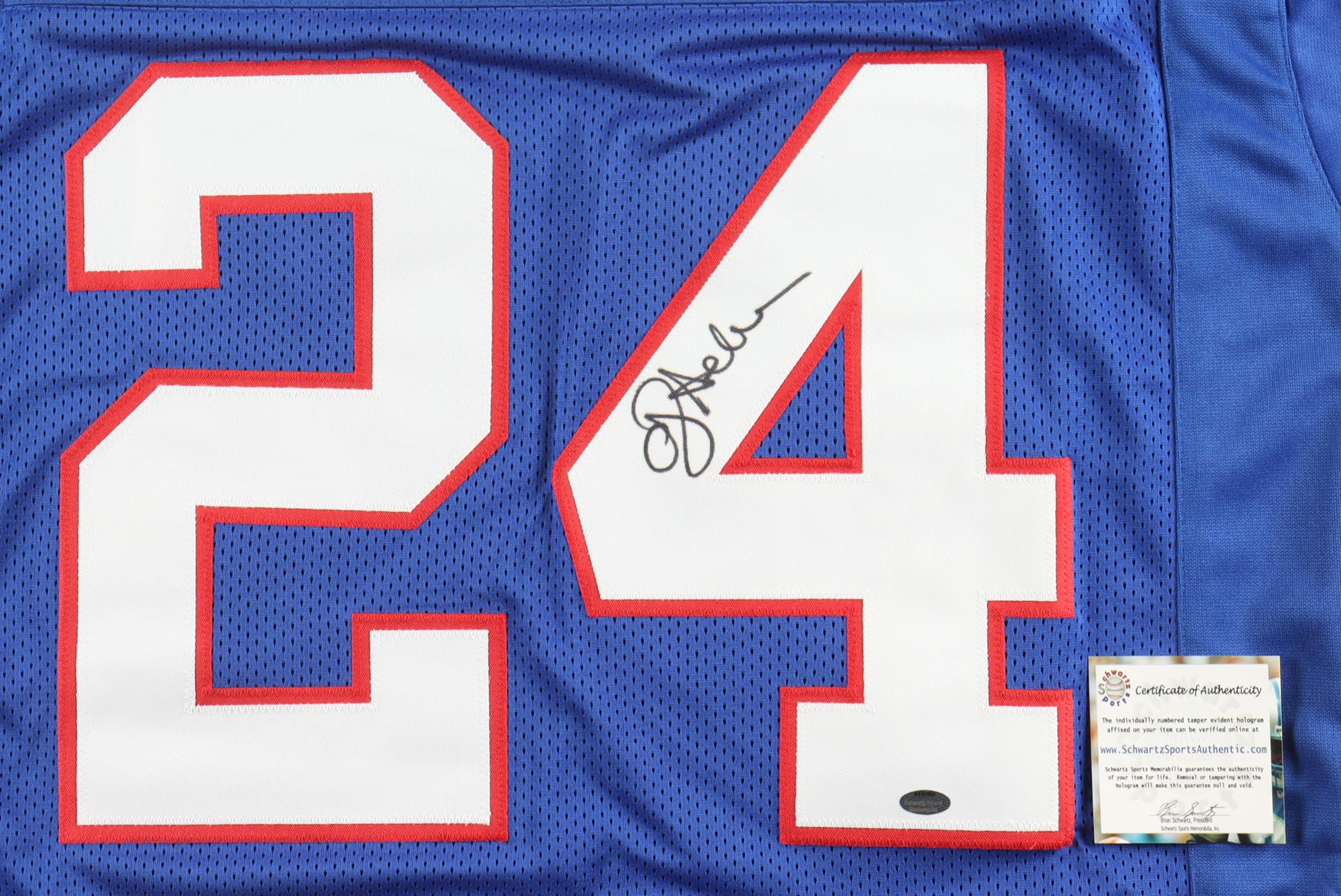 Ottis Anderson Signed Jersey (Schwartz) at PristineAuction.com Ottis Anderson Signed Jersey (Schwartz) at PristineAuction.com