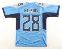 Hassan Haskins Signed Jersey (OKAuthentics) at PristineAuction.com