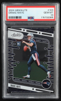 Drake Maye 2024 Absolute #103 RC (PSA 10) at PristineAuction.com
