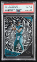 Trevor Lawrence 2021 Panini Chronicles Clear Vision Rookies #1 RC (PSA 10) at PristineAuction.com