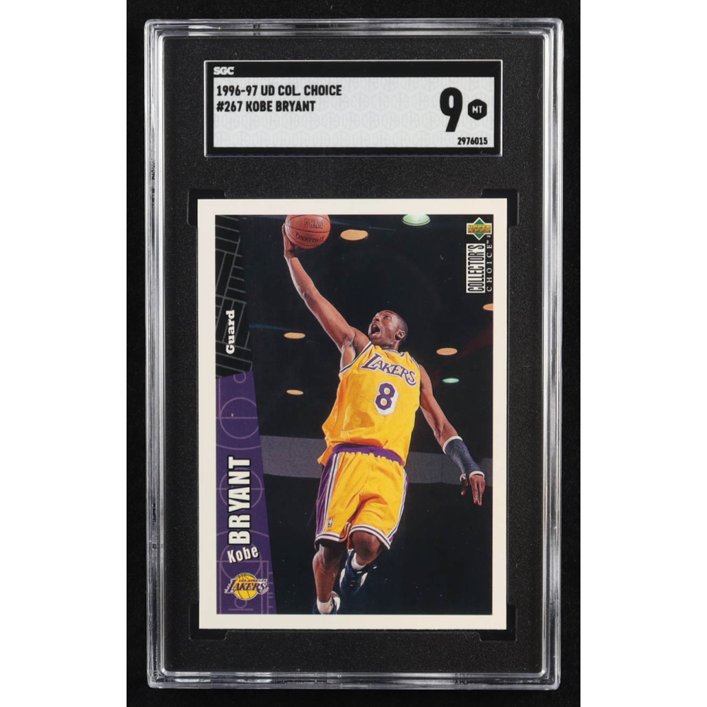 Kobe Bryant 1996-97 Collector's Choice #267 RC (SGC 9) at PristineAuction.com
