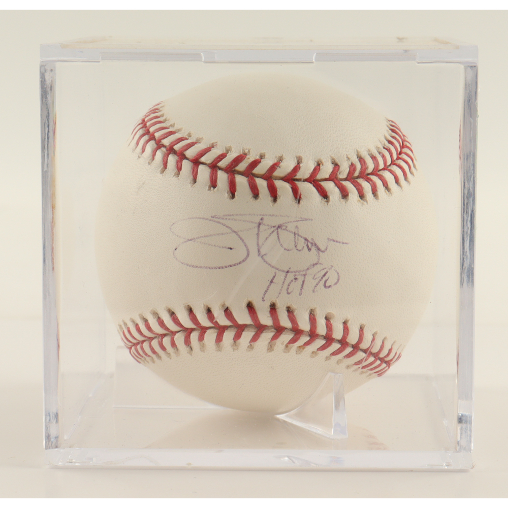 Jim Palmer Signed OML Baseball Inscribed "HOF 90" with Display Case (PSA) at PristineAuction.com