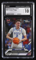 Cooper Flagg 2025 Bowman U Now #95 RC (CGC 10) at PristineAuction.com