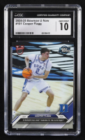 Cooper Flagg 2024-25 Bowman University Now #101 RC (CGC 10) at PristineAuction.com