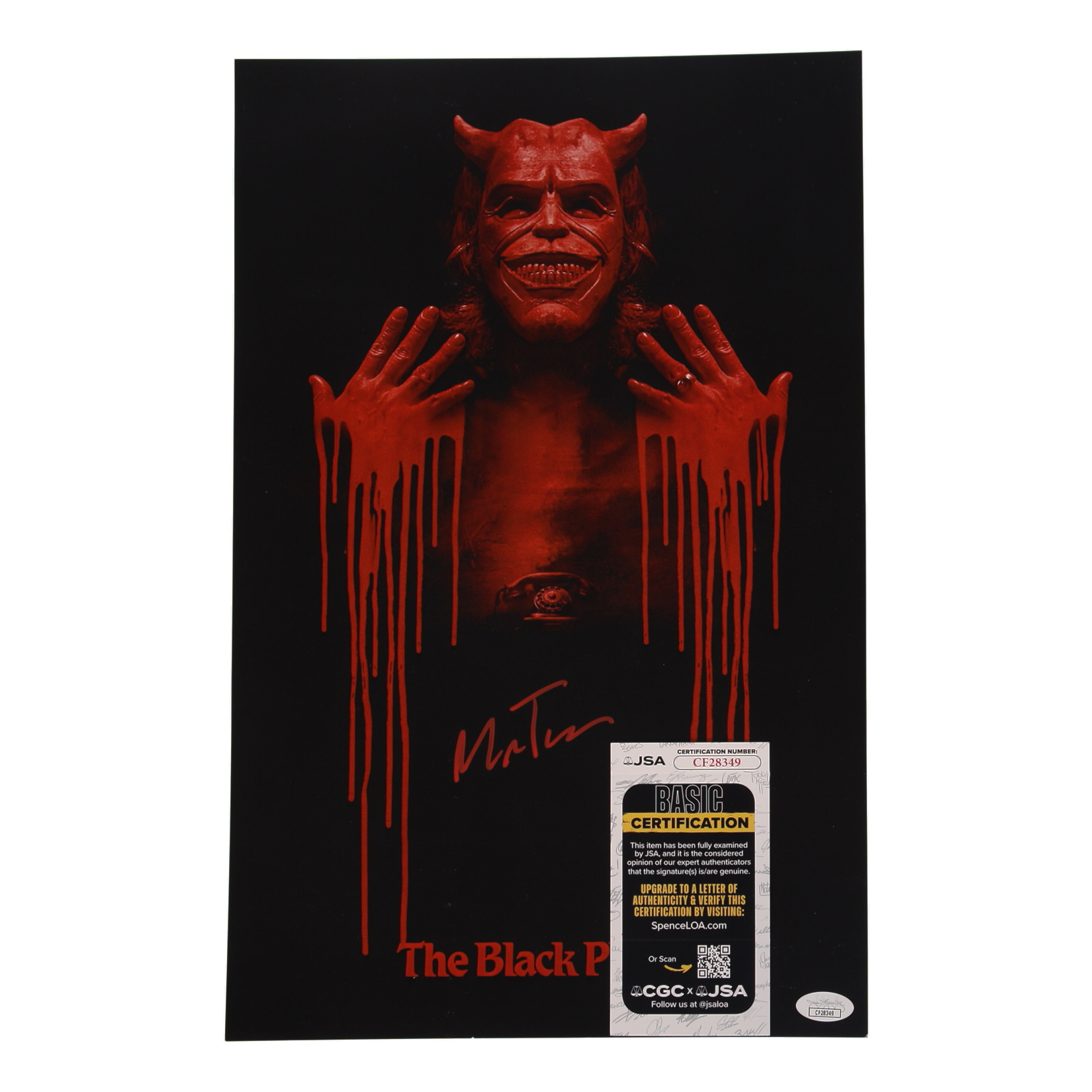 Ethan Hawke Signed "Black Phone" 11x17 Photo (JSA) at PristineAuction.com Ethan Hawke Signed "Black Phone" 11x17 Photo (JSA) at PristineAuction.com