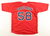 Jonathan Papelbon Signed Jersey Inscribed "2007 WS Champ" (Beckett) at PristineAuction.com