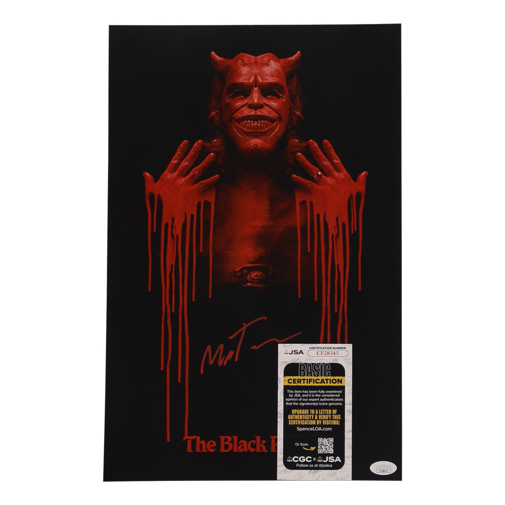 Ethan Hawke Signed "Black Phone" 11x17 Photo (JSA) at PristineAuction.com Ethan Hawke Signed "Black Phone" 11x17 Photo (JSA) at PristineAuction.com