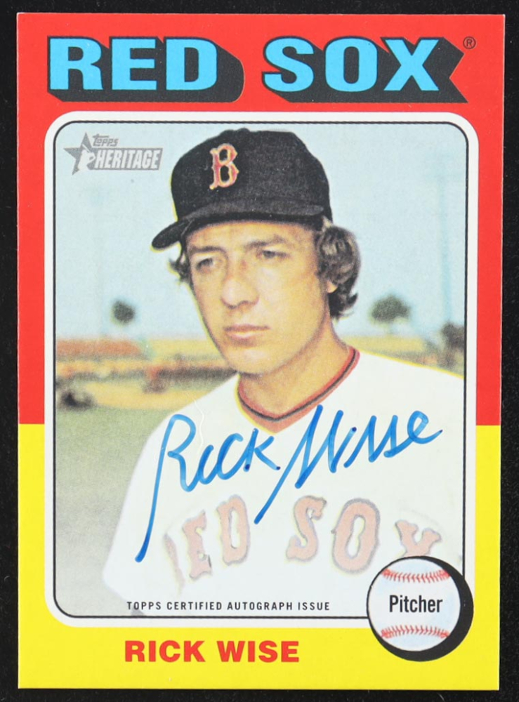 Rick Wise 2024 Topps Heritage Real One Autographs #RO-ARW
