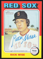Rick Wise 2024 Topps Heritage Real One Autographs #RO-ARW at PristineAuction.com