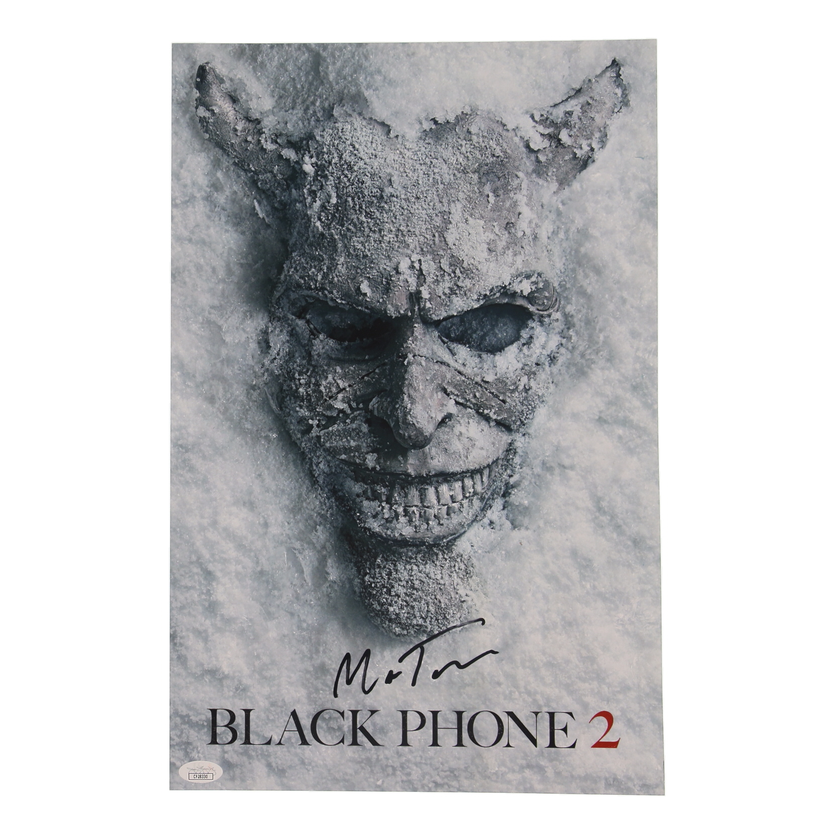 Ethan Hawke Signed "Black Phone 2" 11x17 Photo (JSA) at PristineAuction.com Ethan Hawke Signed "Black Phone 2" 11x17 Photo (JSA) at PristineAuction.com