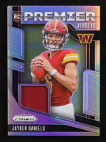 Jayden Daniels 2024 Panini Prizm Premier Jerseys #2 RC at PristineAuction.com