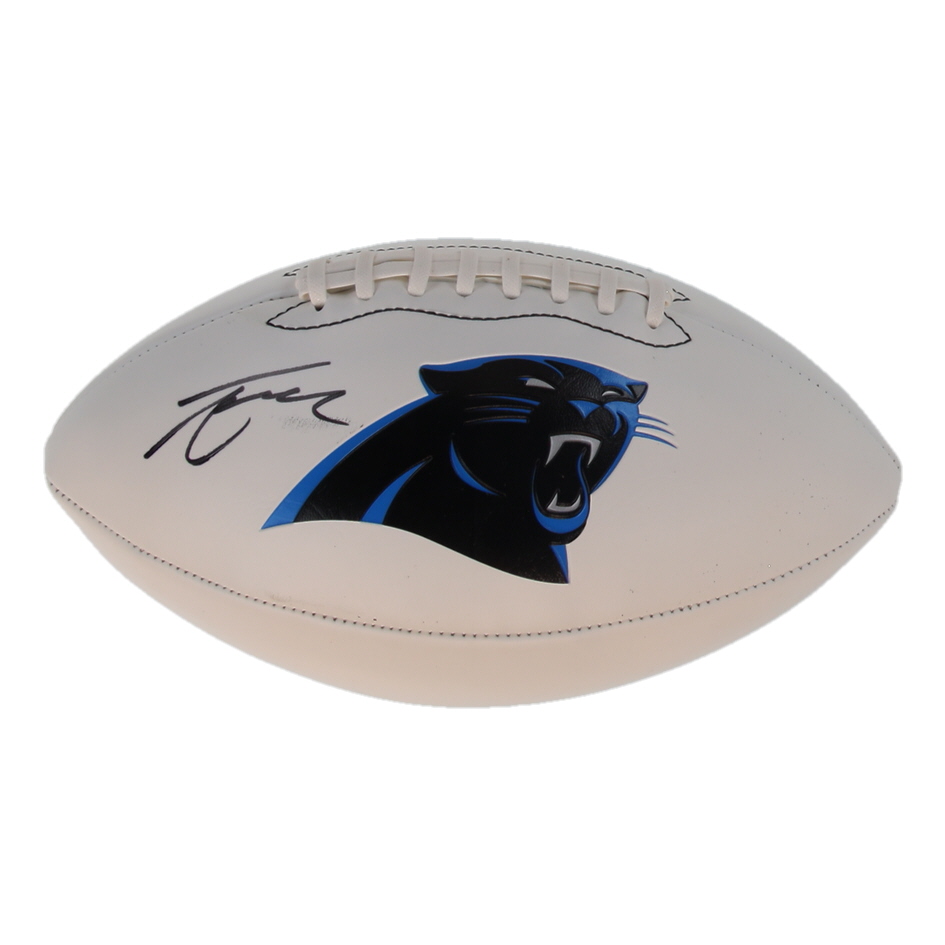 Tetairoa McMillan Signed Panthers Logo Football (Fanatics) at PristineAuction.com Tetairoa McMillan Signed Panthers Logo Football (Fanatics) at PristineAuction.com
