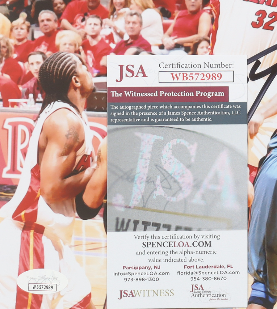 Shaquille O'Neal Signed Heat 11x14 Photo (JSA) at PristineAuction.com Shaquille O'Neal Signed Heat 11x14 Photo (JSA) at PristineAuction.com