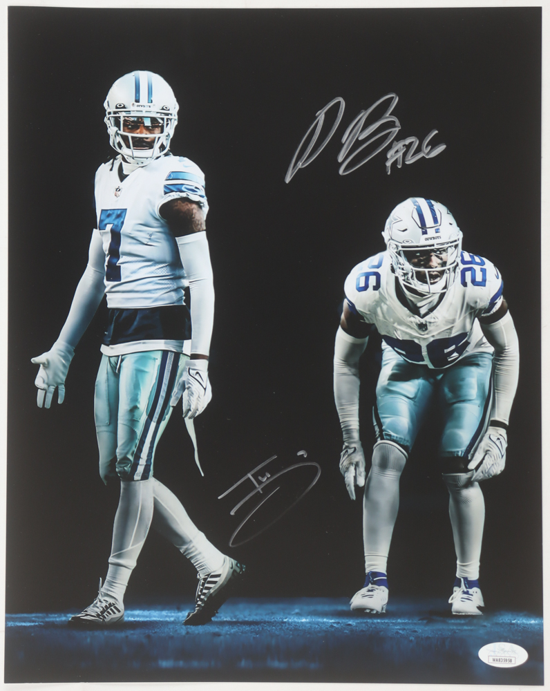 Trevon Diggs & Daron Bland Signed Cowboys 11x14 Photo (JSA) at PristineAuction.com Trevon Diggs & Daron Bland Signed Cowboys 11x14 Photo (JSA) at PristineAuction.com