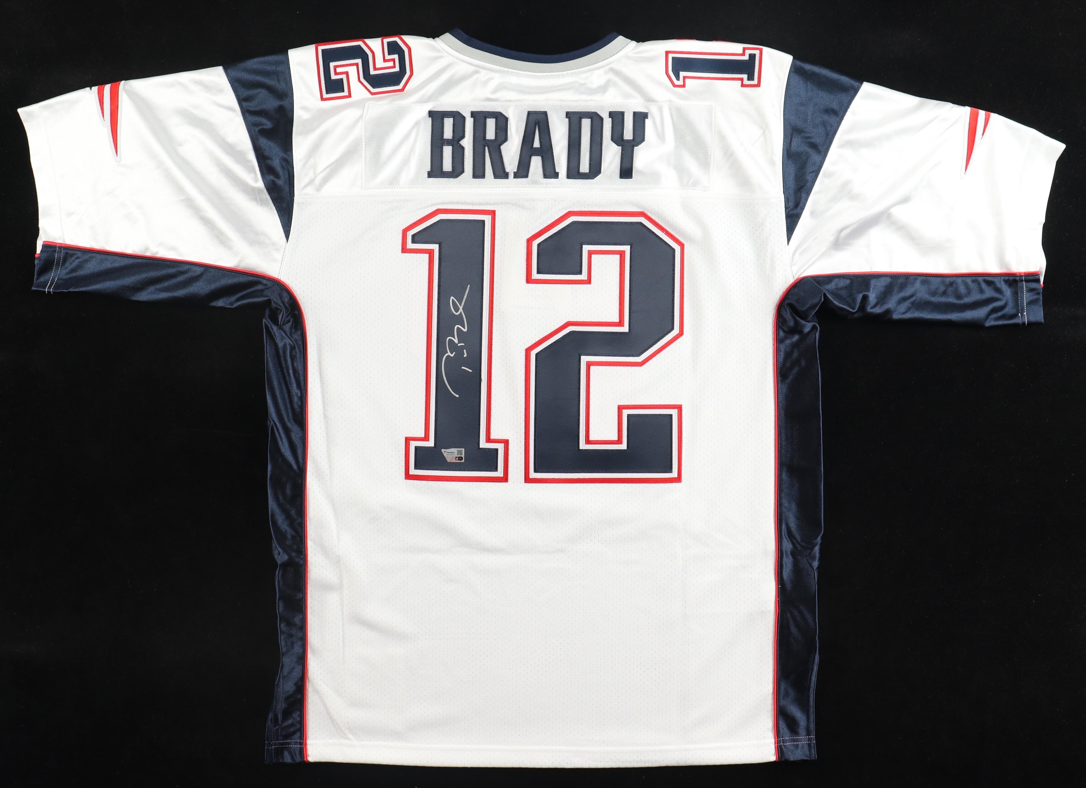 Tom Brady Signed Patriots Mitchell & Ness Authentic Jersey (Fanatics) at PristineAuction.com Tom Brady Signed Patriots Mitchell & Ness Authentic Jersey (Fanatics) at PristineAuction.com