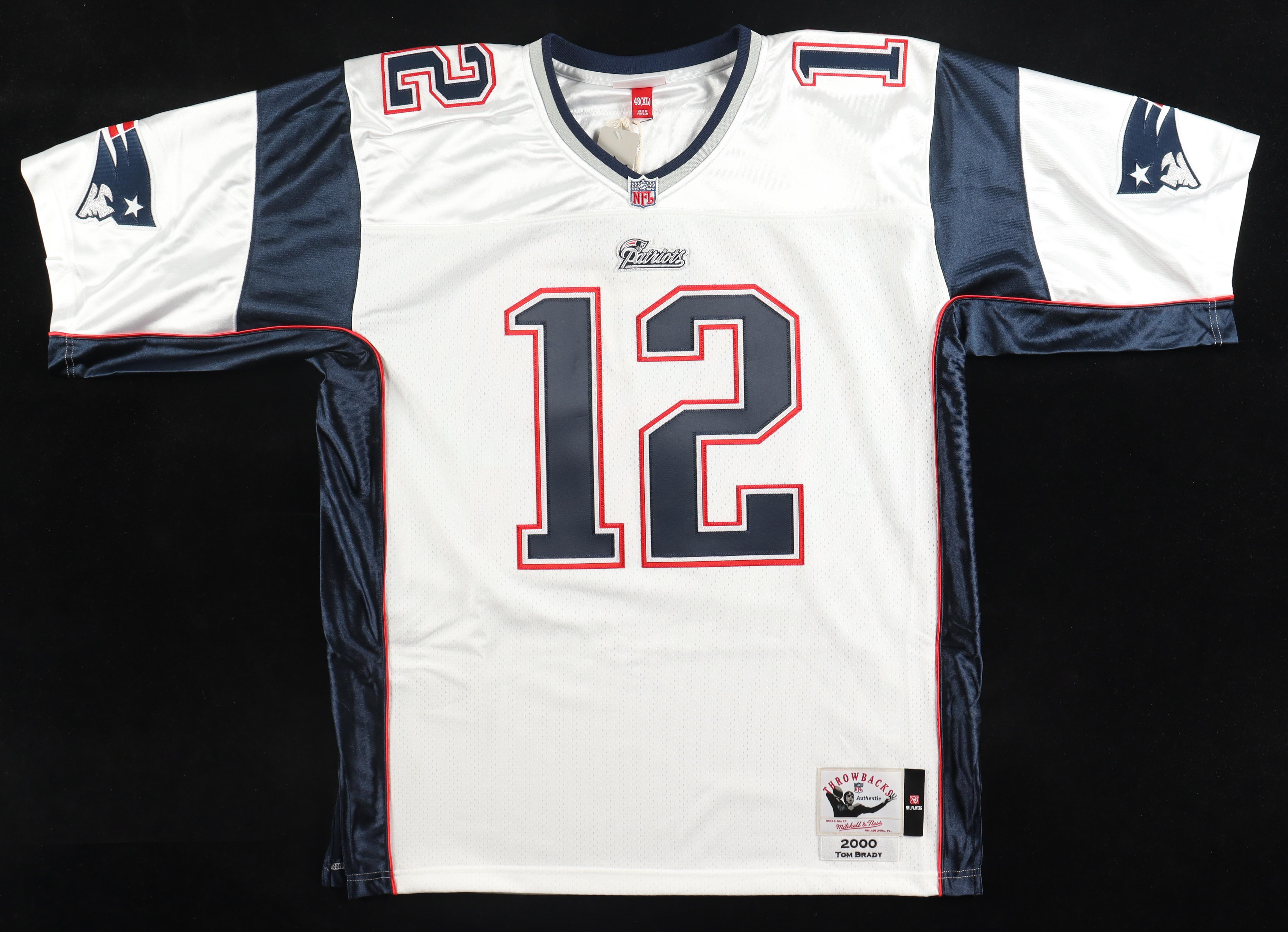 Tom Brady Signed Patriots Mitchell & Ness Authentic Jersey (Fanatics) at PristineAuction.com Tom Brady Signed Patriots Mitchell & Ness Authentic Jersey (Fanatics) at PristineAuction.com