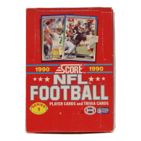 1990 Score NFL Football Series 1 Box with (36) Packs at PristineAuction.com