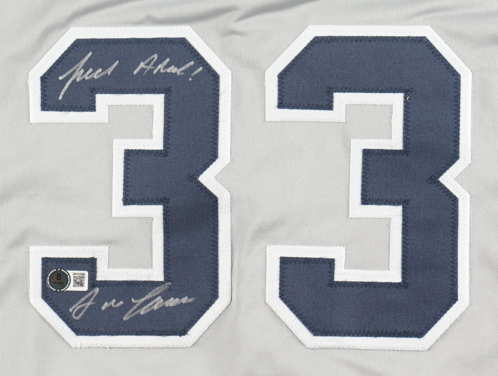 Jose Canseco Signed Jersey Inscribed "F*** ARod!" (Beckett) at PristineAuction.com Jose Canseco Signed Jersey Inscribed "F*** ARod!" (Beckett) at PristineAuction.com