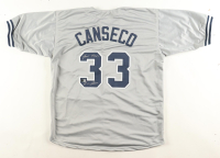 Jose Canseco Signed Jersey Inscribed "F*** ARod!" (Beckett) at PristineAuction.com