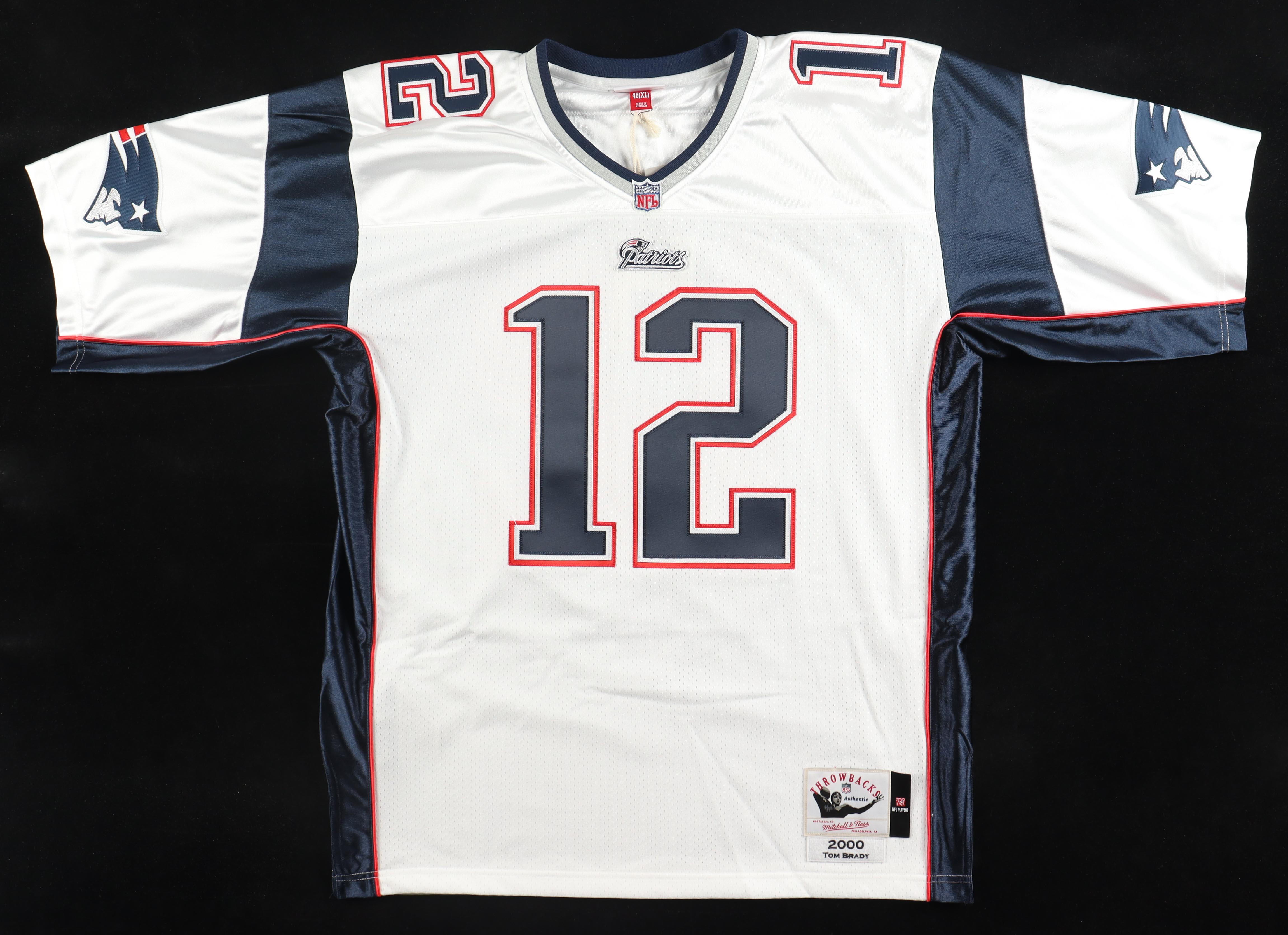 Tom Brady Signed Patriots Mitchell & Ness Authentic Jersey (Fanatics) at PristineAuction.com Tom Brady Signed Patriots Mitchell & Ness Authentic Jersey (Fanatics) at PristineAuction.com