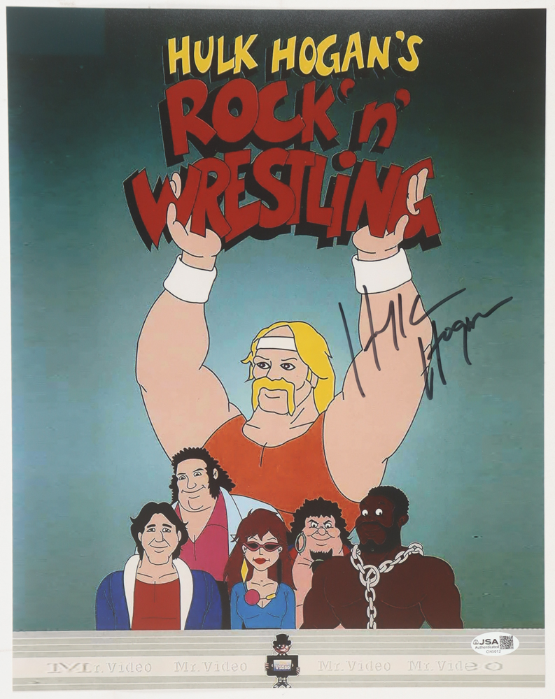 Hulk Hogan Signed "Hulk Hogan's Rock 'n' Wrestling" 11x14 Photo (JSA) at PristineAuction.com Hulk Hogan Signed "Hulk Hogan's Rock 'n' Wrestling" 11x14 Photo (JSA) at PristineAuction.com