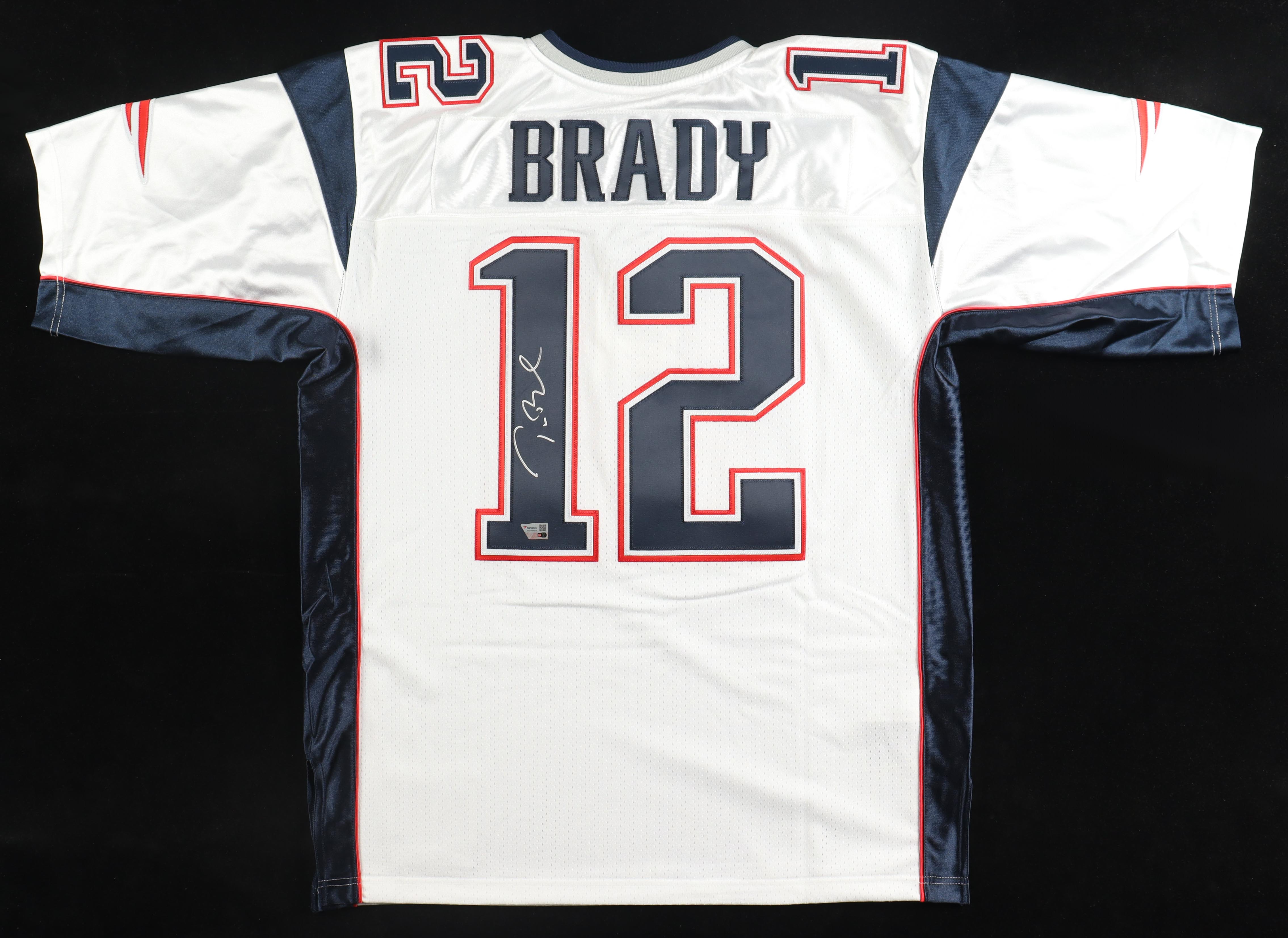 Tom Brady Signed Patriots Mitchell & Ness Authentic Jersey (Fanatics) at PristineAuction.com Tom Brady Signed Patriots Mitchell & Ness Authentic Jersey (Fanatics) at PristineAuction.com