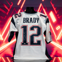 Tom Brady Signed Patriots Mitchell & Ness Authentic Jersey (Fanatics) at PristineAuction.com