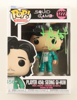 Lee Jung-Jae Signed "Squid Game" #1222 Player 456: Seong Gi-Hun Funko Pop! Vinyl Figure (ACOA) at PristineAuction.com