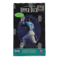 1996 Upper Deck Series 1 Baseball Hobby Box With (16) Packs at PristineAuction.com