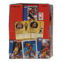 1991-92 Fleer Basketball Wax Box of (36) Packs at PristineAuction.com