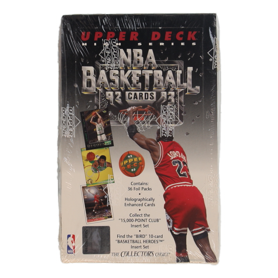 1992-93 Upper Deck Series 2 Basketball Box (Factory Sealed) at PristineAuction.com 1992-93 Upper Deck Series 2 Basketball Box (Factory Sealed) at PristineAuction.com