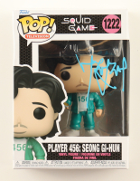 Lee Jung-Jae Signed "Squid Game" #1222 Player 456: Seong Gi-Hun Funko Pop! Vinyl Figure (PSA) at PristineAuction.com
