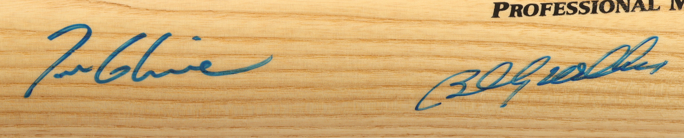 Tom Glavine & Billy Willams Signed Big Stick Baseball Bat (JSA) at PristineAuction.com Tom Glavine & Billy Willams Signed Big Stick Baseball Bat (JSA) at PristineAuction.com