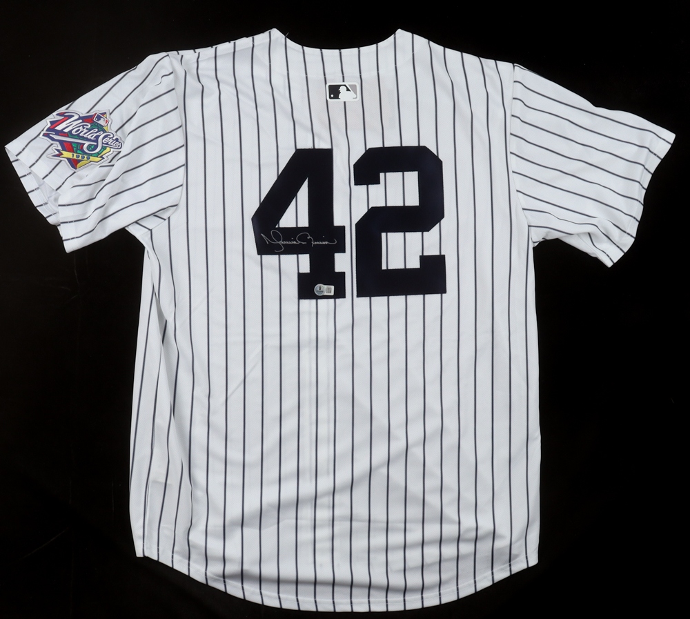 Mariano Rivera Signed Yankees Nike Authentic Jersey with 1999 World Series Patch (Beckett) at PristineAuction.com Mariano Rivera Signed Yankees Nike Authentic Jersey with 1999 World Series Patch (Beckett) at PristineAuction.com