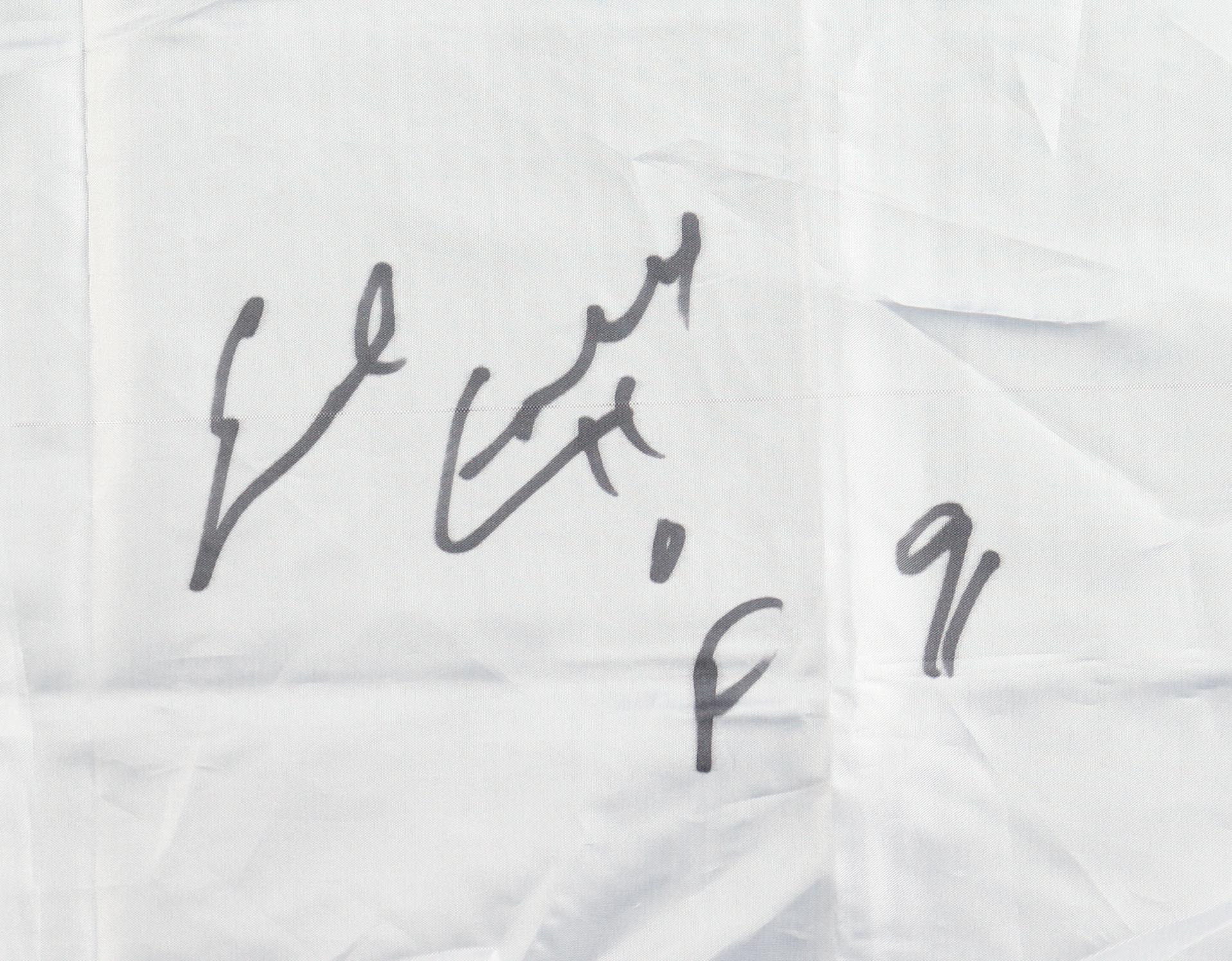 Earl Campbell Signed Texas Flag Inscribed "HOF '91" (JSA) at PristineAuction.com Earl Campbell Signed Texas Flag Inscribed "HOF '91" (JSA) at PristineAuction.com