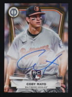 Coby Mayo 2025 Topps Tribute League Inauguration Autographs Gold #LIA-CM #10/75 at PristineAuction.com