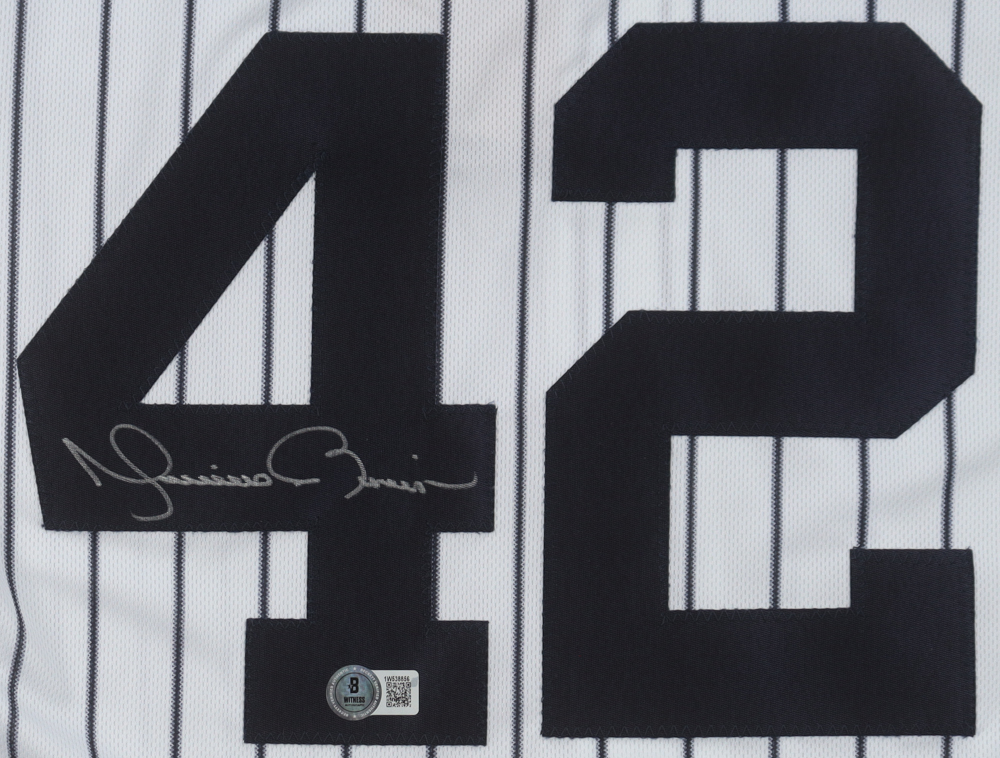 Mariano Rivera Signed Yankees Nike Authentic Jersey with 1996 World Series Patch (Beckett) at PristineAuction.com Mariano Rivera Signed Yankees Nike Authentic Jersey with 1996 World Series Patch (Beckett) at PristineAuction.com