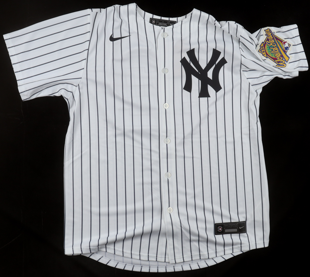 Mariano Rivera Signed Yankees Nike Authentic Jersey with 1996 World Series Patch (Beckett) at PristineAuction.com Mariano Rivera Signed Yankees Nike Authentic Jersey with 1996 World Series Patch (Beckett) at PristineAuction.com
