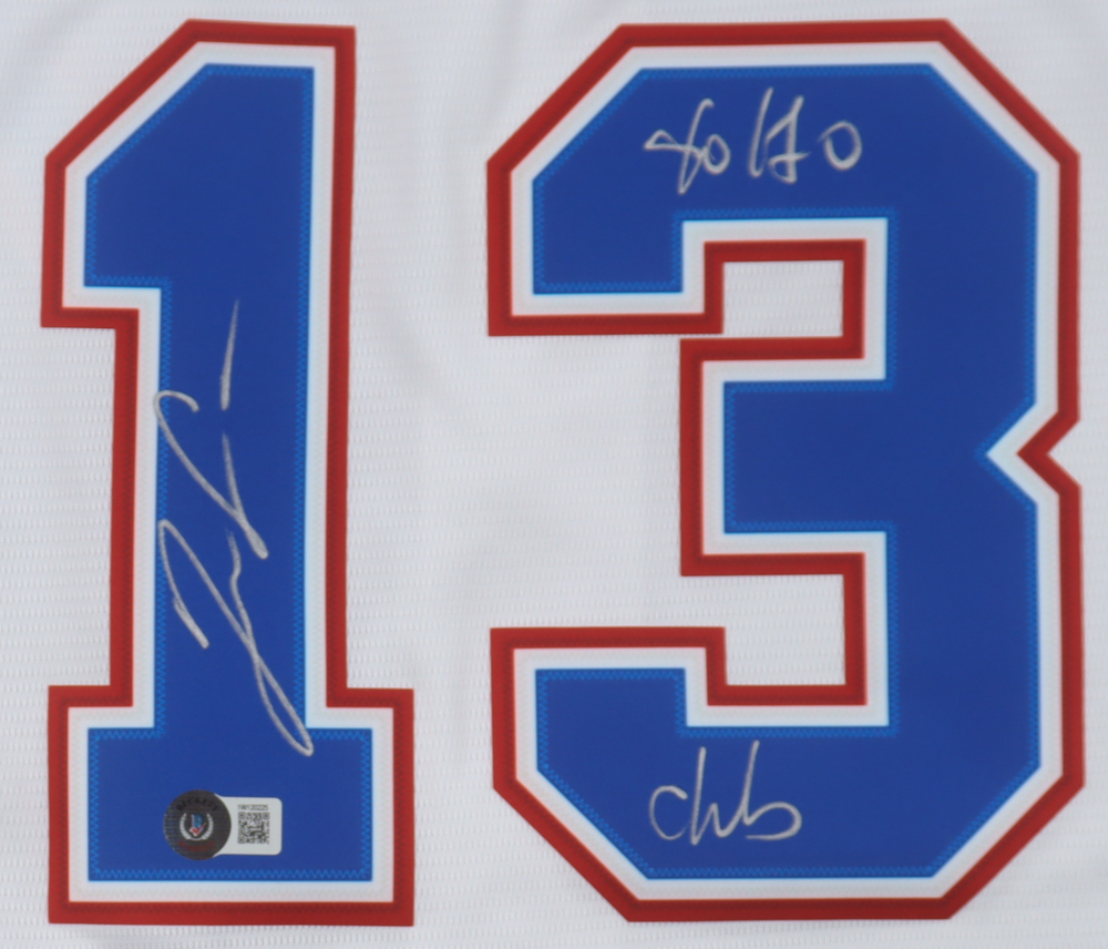 Ronald Acuna Jr. Signed Braves Nike Authentic Jersey Inscribed "40/40 Club" (Beckett) at PristineAuction.com Ronald Acuna Jr. Signed Braves Nike Authentic Jersey Inscribed "40/40 Club" (Beckett) at PristineAuction.com