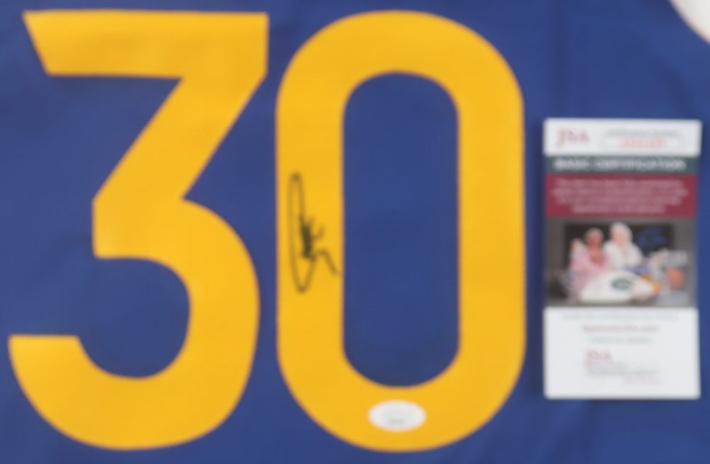 Stephen Curry Signed Warriors Nike Authentic Jersey (JSA) at PristineAuction.com Stephen Curry Signed Warriors Nike Authentic Jersey (JSA) at PristineAuction.com