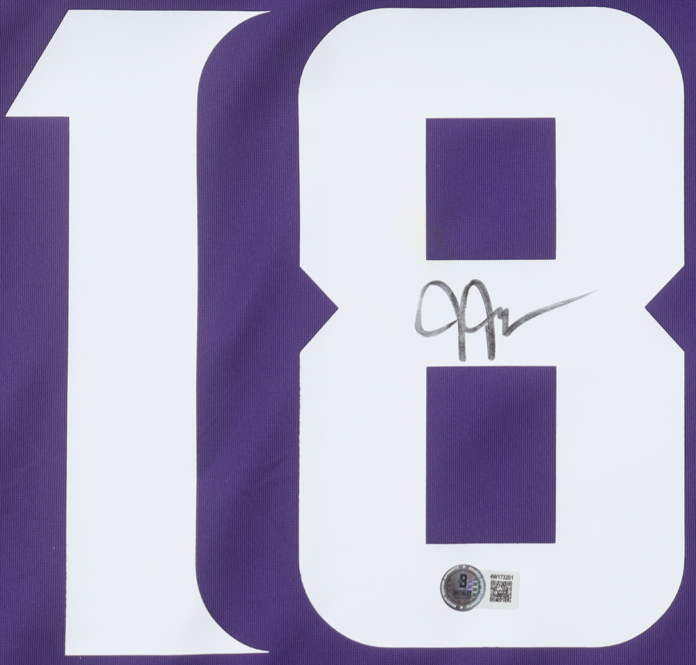 Justin Jefferson Signed Vikings Nike Authentic Jersey (Beckett) at PristineAuction.com Justin Jefferson Signed Vikings Nike Authentic Jersey (Beckett) at PristineAuction.com