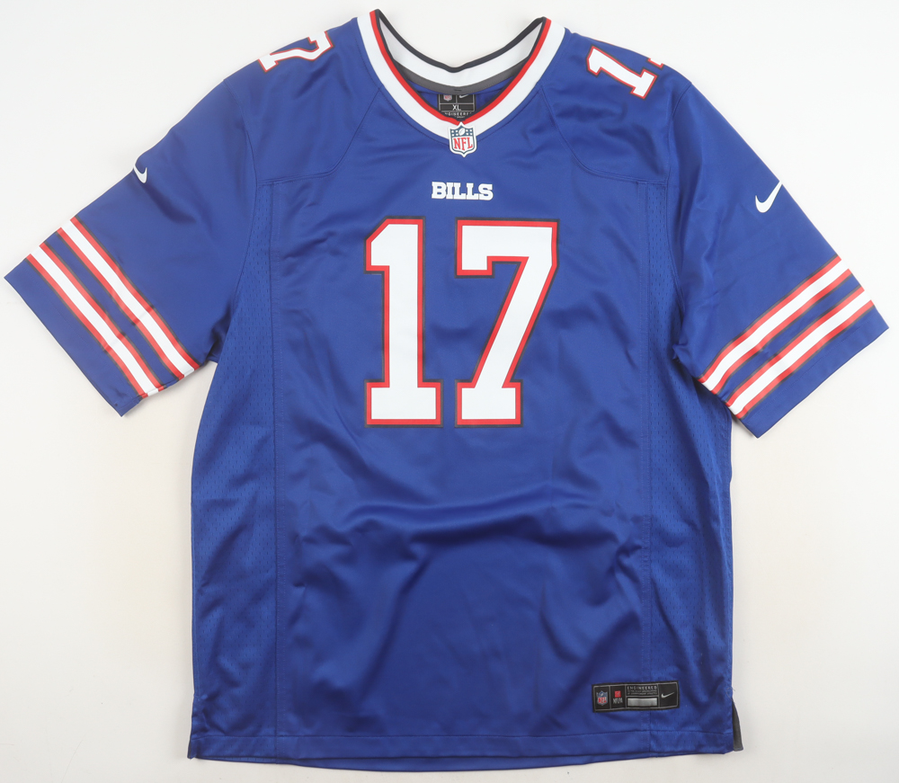 Josh Allen Signed Bills Nike Authentic Jersey (Beckett) at PristineAuction.com Josh Allen Signed Bills Nike Authentic Jersey (Beckett) at PristineAuction.com