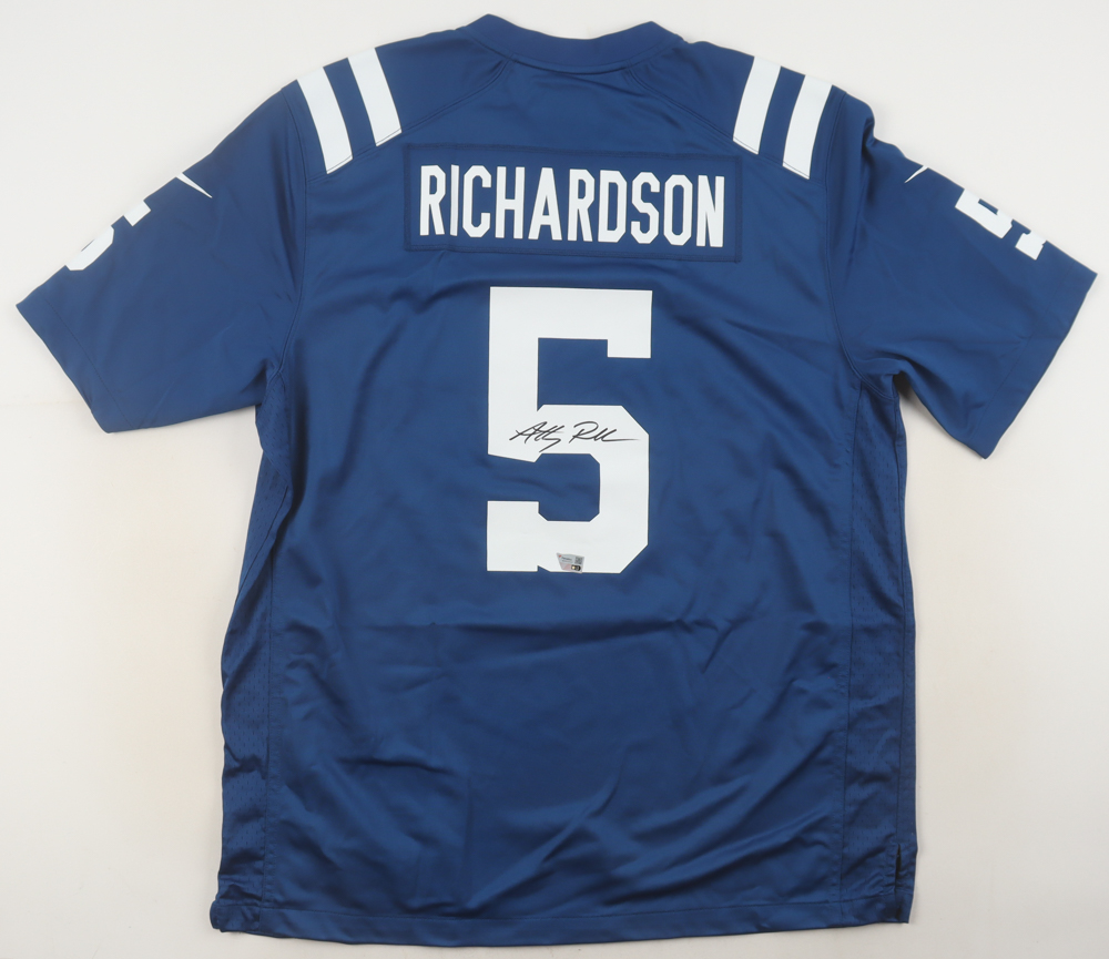 Anthony Richardson Signed Colts Nike Authentic Jersey (Fanatics) at PristineAuction.com Anthony Richardson Signed Colts Nike Authentic Jersey (Fanatics) at PristineAuction.com