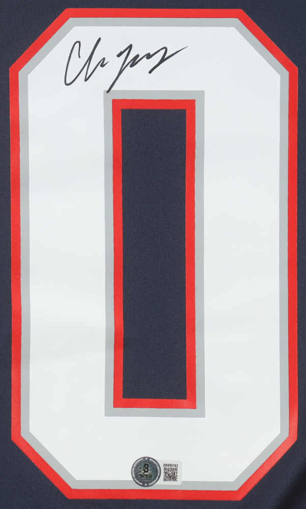 Christian Gonzalez Signed Patriots Nike Authentic Jersey (Beckett) at PristineAuction.com Christian Gonzalez Signed Patriots Nike Authentic Jersey (Beckett) at PristineAuction.com