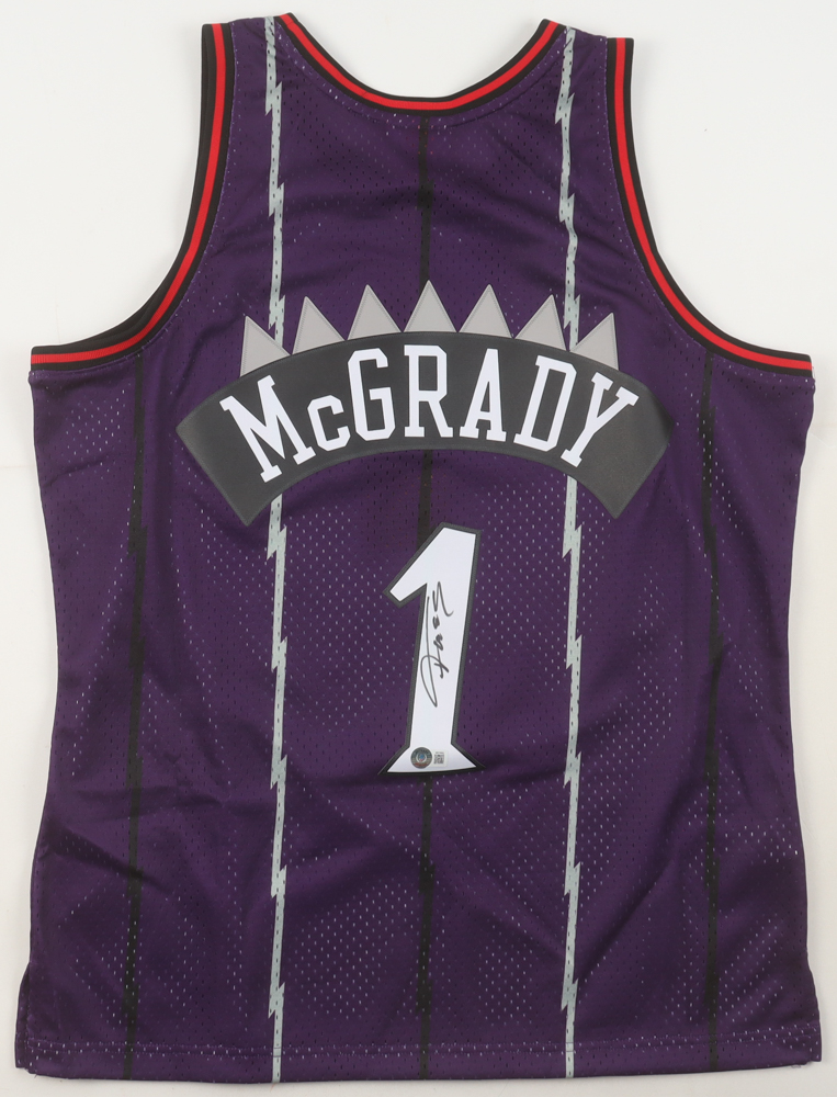 Tracy McGrady Signed Raptors Mitchell & Ness Authentic Jersey (Beckett) at PristineAuction.com Tracy McGrady Signed Raptors Mitchell & Ness Authentic Jersey (Beckett) at PristineAuction.com